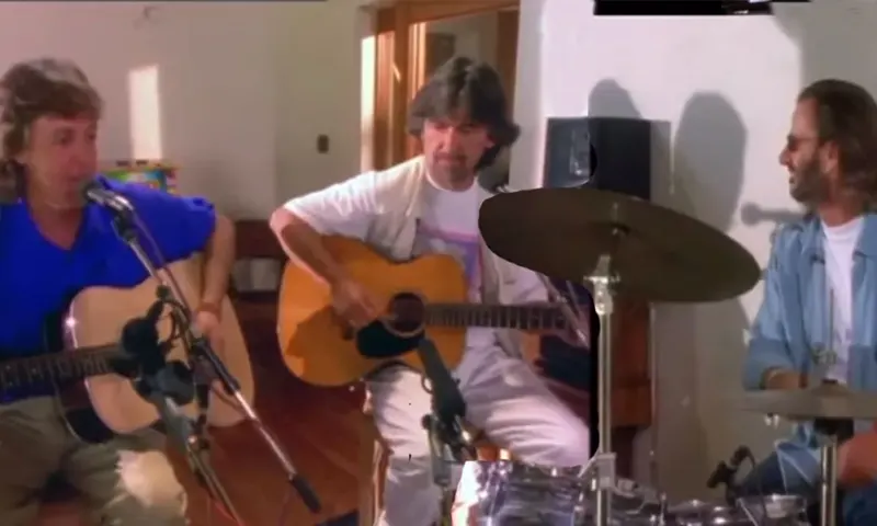 George y Ringo visitan a Paul en su hogar de Londres en Cavendish Avenue en St. John’s Wood. Los tres ex Beatles pasan una apacible noche juntos, cenando, relajándose y discutiendo sus planes futuros, incluyendo la por mucho tiempo olvidada historia oficial de Los Beatles, The Long And Winding Road.