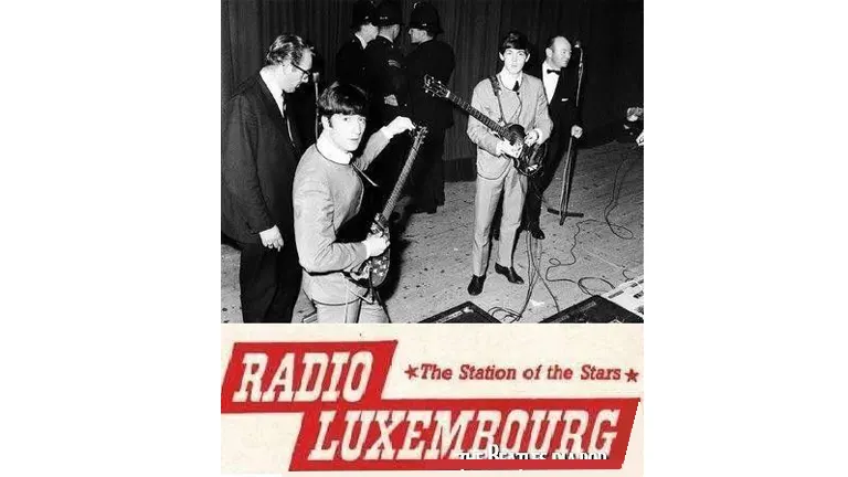 the bebatles en Radio Luxemburgo