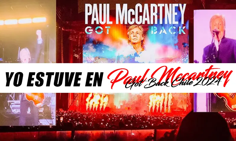yo estuve en paul mccartney