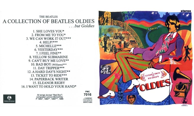 10 DE DICIEMBRE DE 1966
El album A Colection Of Beatles Oldies fue lanzado en Inglaterra como Parlophone PMC 7016 (mono) y PCS 7016 (stereo).