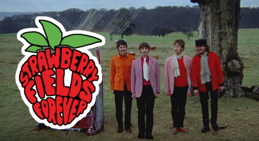 Abbey Road. Los Beatles continúan trabajando en “Strawberry Fields Forever”.